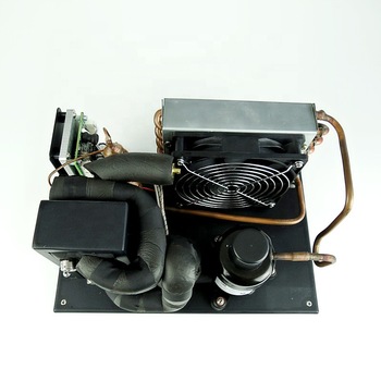 r134a 400w 24v 48v mini refrigeration water chiller cooling system unit for portable cooler