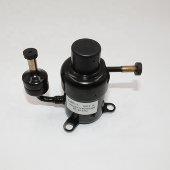refrigeration parts r134a bldc 12v rotary mini air conditioner compressor
