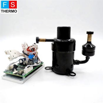 solar battery power dc 48v small mini cooling rotary compressor for electric cool box portable