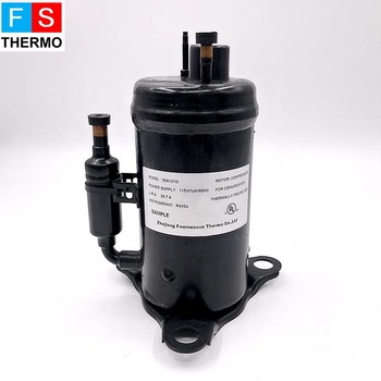 r410a dc 48v 1.5hp electric rotary refrigerator compressor for solar powered air conditioner