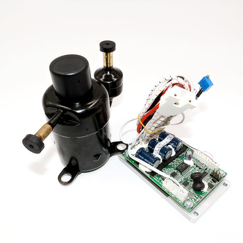 r134a bldc 12v 24v tiny micro rotary hermetic refrigeration compressor for cooling mini bar
