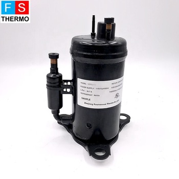 r134a 110v 60hz 3500btu electric small mini rotary ac compressor for dehumidifier