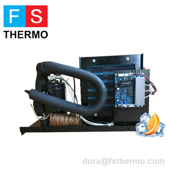 Mini compressor condensing unit refrigeration unit for mini portable air conditioner
