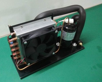 dc 24v cooling system for Solar Refrigerator for Village Camp Caravan Fridge Water Source Heat Pump Type water chiller