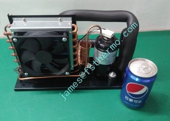 24v Portable cooling system for Milk Coolers Dispensers Miniature refrigeration/freezer systems