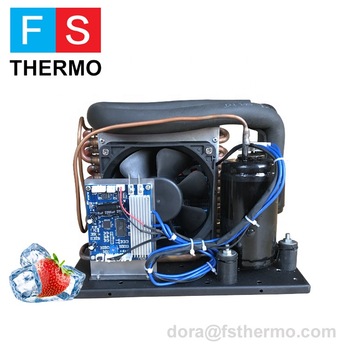 r134a <font color='red'>dc</font> 12v <font color='red'>24v</font> mini small refrigerator system <font color='red'>compact</font> <font color='red'>condensing</font> <font color='red'>cooling</font> <font color='red'>unit</font>