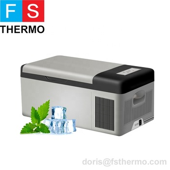 15L dc 12v mini portable car refrigerator solar powered portable refrigerator for car home use