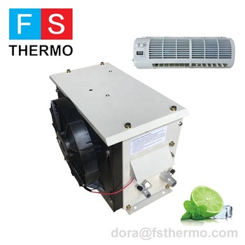 24V 2200W 7000Btu DC Compressor Air Conditioner for truck tractor cab