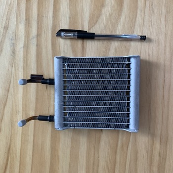 High quality Refrigeration parts aluminum water cooled condenser for mini bar