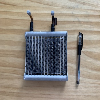 Refrigeration parts aluminum micro channel refrigeration air cooled condenser for mini air conditioning