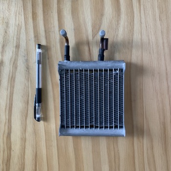 Refrigeration parts aluminum micro channel refrigeration condenser for mini water chiller