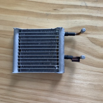 High quality Refrigeration parts aluminum water cooled condenser for mini bar