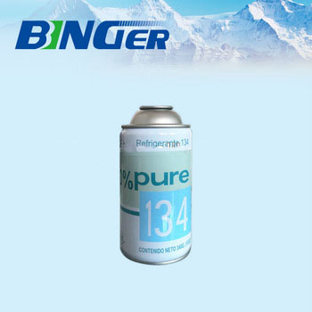 R134a Refrigerant Gas In Disposable Cylinder