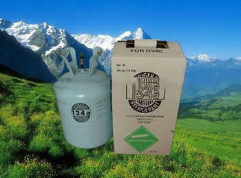 de alta pureza del gas refrigerante r134a