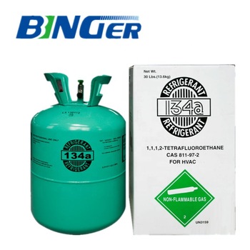 high quality 99.9% purity r134a refrigerant gas