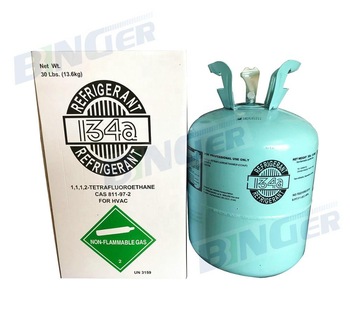high quality 99.9% purity r134a refrigerant gas