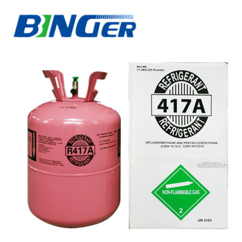 11.3kg/25lb refrigerant gas in disposable cylinder R417a