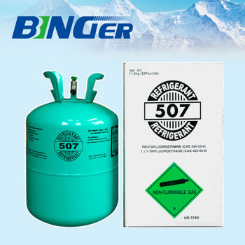 11.3KG 25lb BINGER Brand refrigerant gas R507