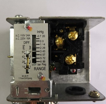 China supplier pressure controller in cooling system With Ce Certification
