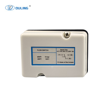 Low price wholesale whole seal copper thread connector flow switch for water pump