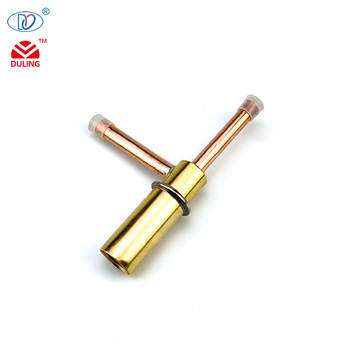 Customized copper pipe length and bending discharge pressure unloader valve used in air brake