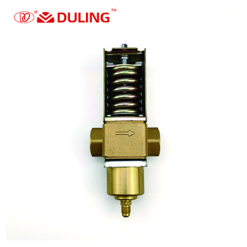 China manufacturer high pressure regulating water solenoid valve to maintain condensing pressure in certain value