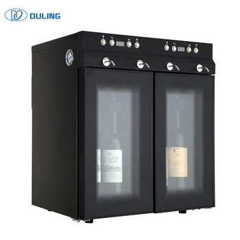 2020 new designed smart box 4 bottle wine dispenser for preservation with fast delivery