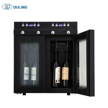 2020 new designed smart box 4 bottle wine dispenser for preservation with fast delivery