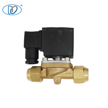 Normal Closed 1 inch Water Micro <font color='red'>Diaphragm</font> <font color='red'>Solenoid</font> Valve for R134a Air