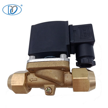 Normal Closed 1 inch Water Micro Diaphragm Solenoid Valve for R134a Air