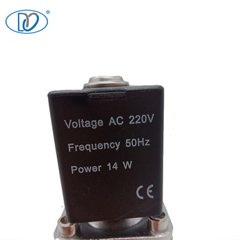 Normal Closed 1 inch Water Micro Diaphragm Solenoid Valve for R134a Air