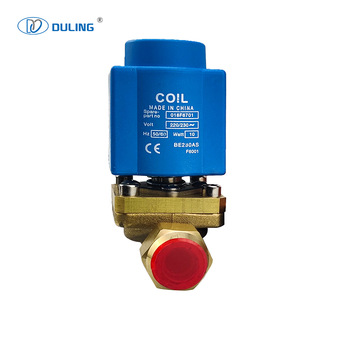 AC 220v Normally Open 2 Way Electric Magnet Big Diameter Solenoid Valve Used In Commercial Refrigeration System