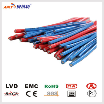 PVC Jacket Silicon Rubber Insulating electric heating cable