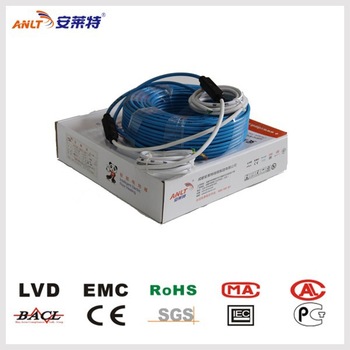 silicone rubber jacket floor heating system