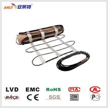 Underfloor heat mat for floor heating system