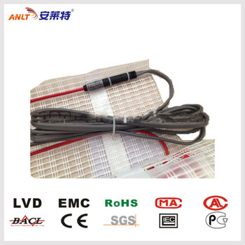 shrink injection of electric underfloor heating mats