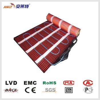 PVC jacket low voltage heating mat