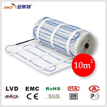 Under tile heating mat