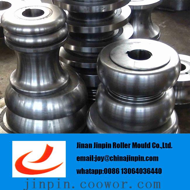 JINPIN Cr12 carbon steel roller mould for steel pipe mill