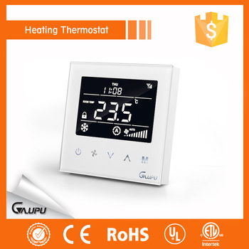Gaupu GM8 FC Capacitive <font color='red'>Touch</font> <font color='red'>Button</font> <font color='red'>Fan</font> <font color='red'>Coil</font> <font color='red'>Thermostat</font>