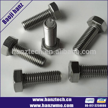 china suppliers Screw molybdenum nut and bolt