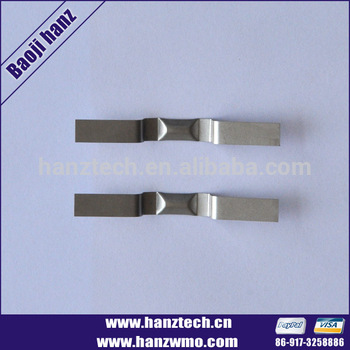Molybdenum boat for sintering with high purity