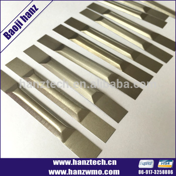 High purity molybdenum boat for thermal evaporation