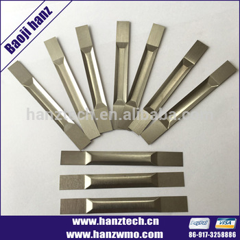 Thermal vacuum coating molybdenum boat on alibaba