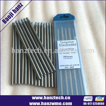 hot sale tungsten electrode for welding