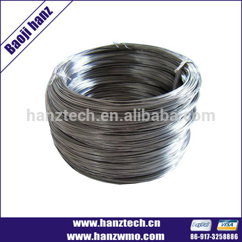 Baoji hanz coiled titanium 6al 4v eli