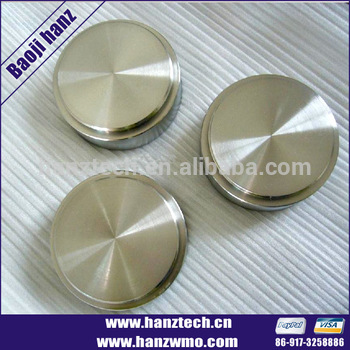 Manufacturer dia100mm 20mm polished Titanium Target For Coating