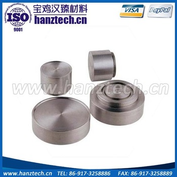 Manufacturer Round polished Ti 6AL 4V GR5 Titanium target
