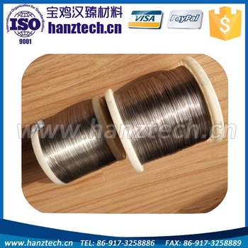 High quality bright titanium gr1 wire for vaping