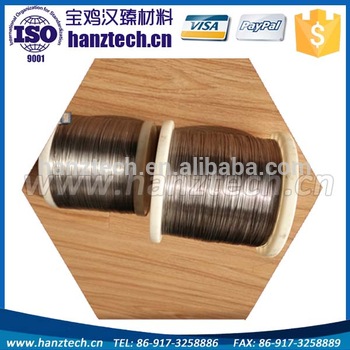 China supplier titanium welding filler wire